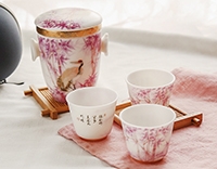 "Белый аист" - походный набор для чайной церемонии