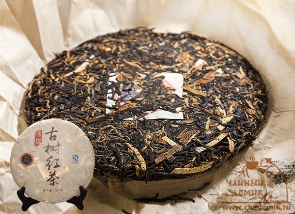 Лепешка "Красный чай с мандарином" 2015 год, 357 гр