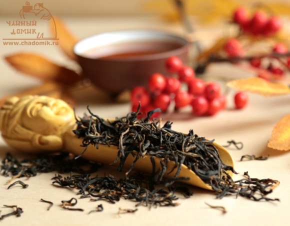 Красный чай с древних деревьев (Гушу Хунча)25 гр