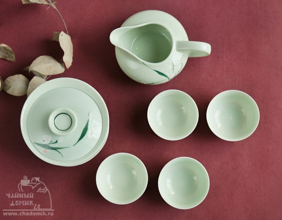 "Ландыш"- набор для чайной церемонии