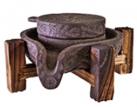 Подставка для чайника глиняная "Древняя мельница"
