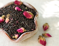 Купаж красный чай с розой 25 гр