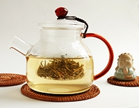 Чайник-сифон для варки чая, огнеупорное стекло 800 мл