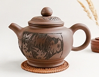 Чайник глиняный, исинский 1000 мл