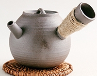 Чайник керамический дровяного обжига