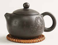 Маленький глиняный чайник, исинский "Си Ши"
