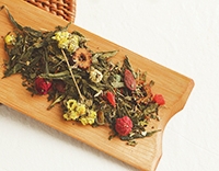 Зеленый чай с ягодами и цветами "Малиновый рассвет" 25 гр