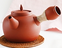 Чайник глиняный, исинский в японском стиле 800 мл