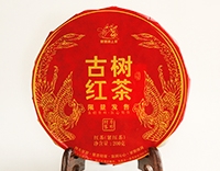 Красный чай лепешка со старых деревьев, 200 гр