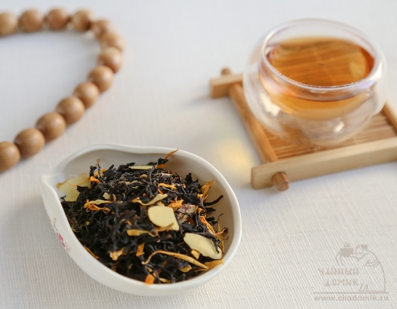 Черный чай с сафлором и плодами рожкового дерева 25 гр