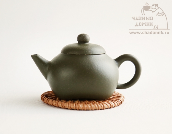 Маленький глиняный чайник, исинский 75 мл