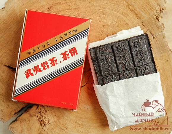 Большой Красный Халат (Да Хун Пао) плитка 100 гр