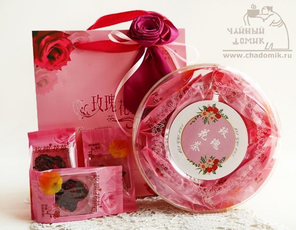 Подарочный набор «Юннаньская тёмная роза»