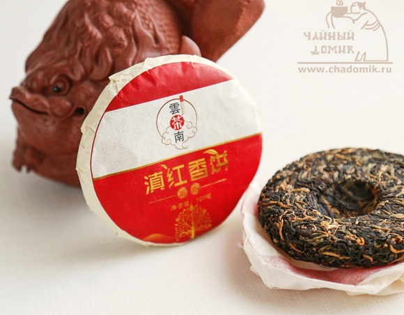 Красный чай лепешка "Ароматный"  100 гр