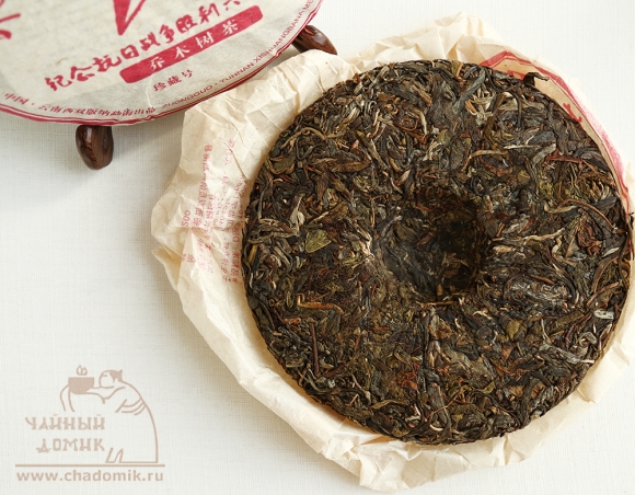 Шен пуэр лепешка "Коллекция Генерала" (Цзяньцзюнь Чжэньцан Пинь) 10 гр