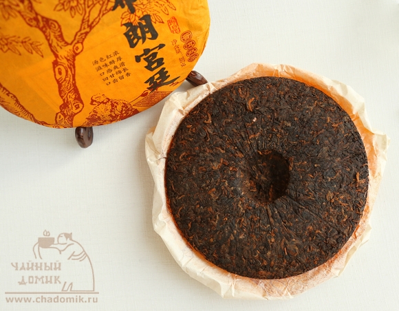 Шу Пуэр «Цзэн Цзу Дяо» (авторский рецепт Ху Гуань Юй) лепешка 2015, 10 гр