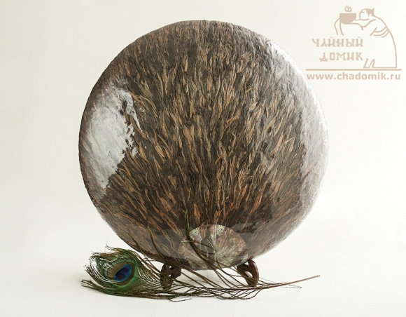 Шен Пуэр лепешка "Павлин, распускающий хвост"  (Кун Цюэ Кай Пин Ба Цзы Ча) 3000 гр