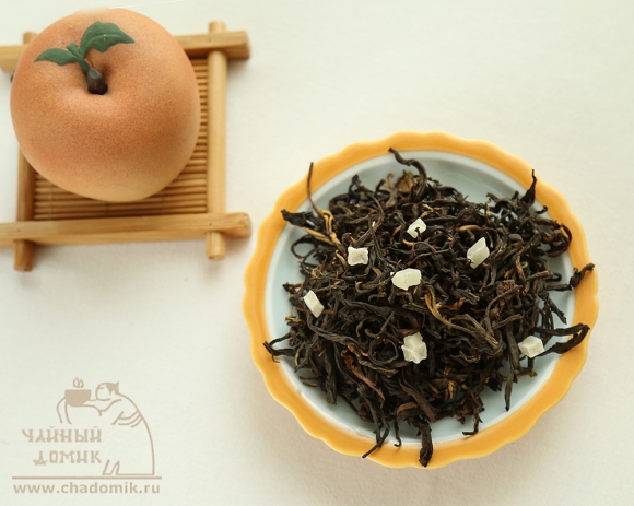 Красный чай с персиком (Ми Тао Хун Ча) 蜜桃红茶 25 гр